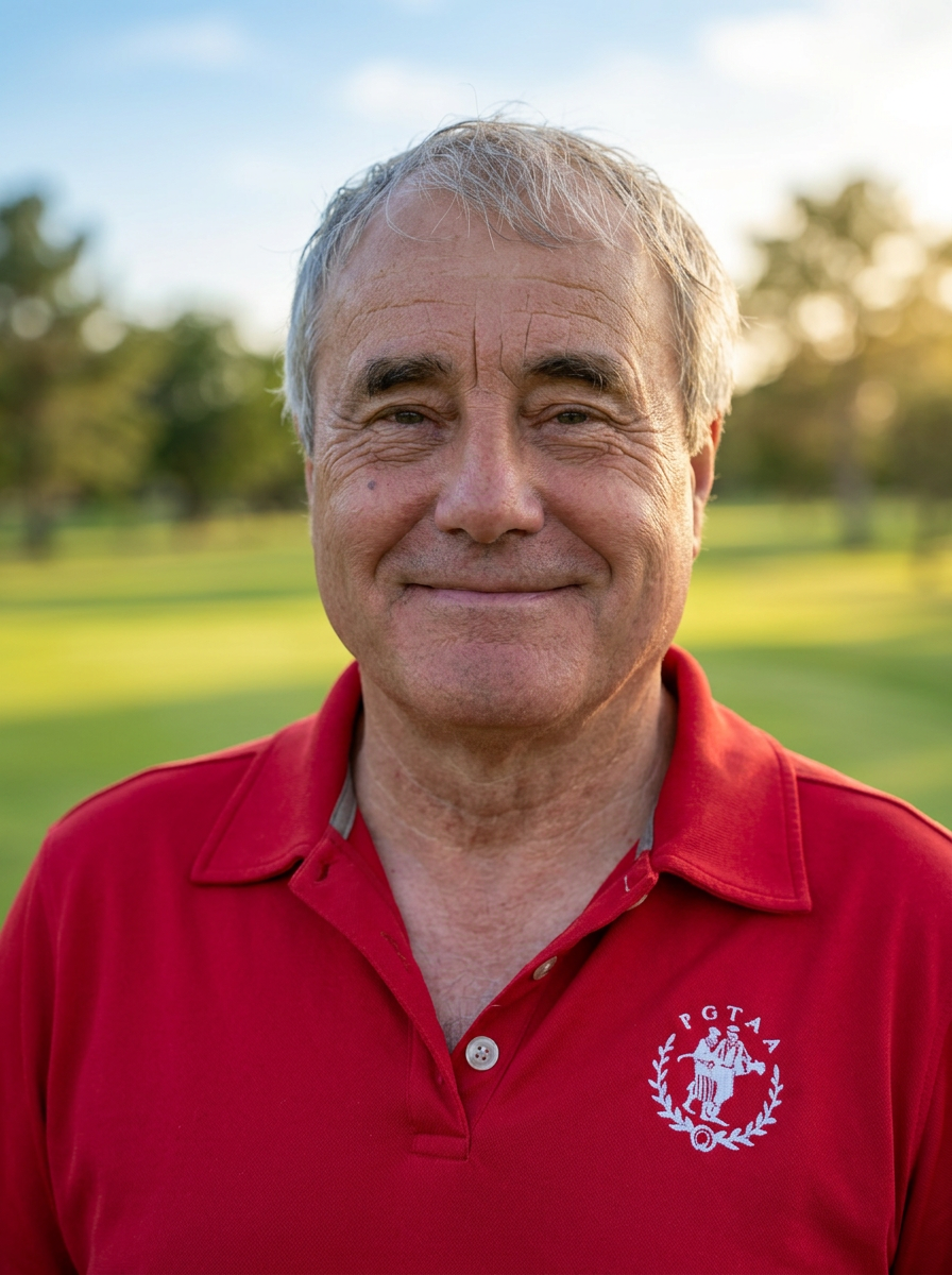 Derek Binsted, PGTAA Class A Master Professional, on the golf course